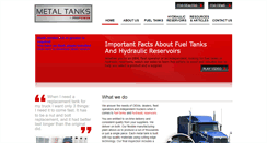 Desktop Screenshot of metaltanks.com
